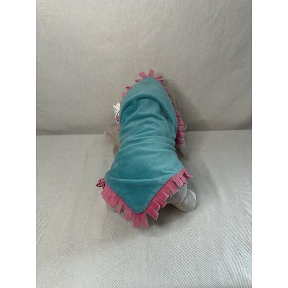 Disney Baby Dumbo Swaddle fringe blanket Lovey Babies Plush 10” Elephant Parks - Picture 5 of 6